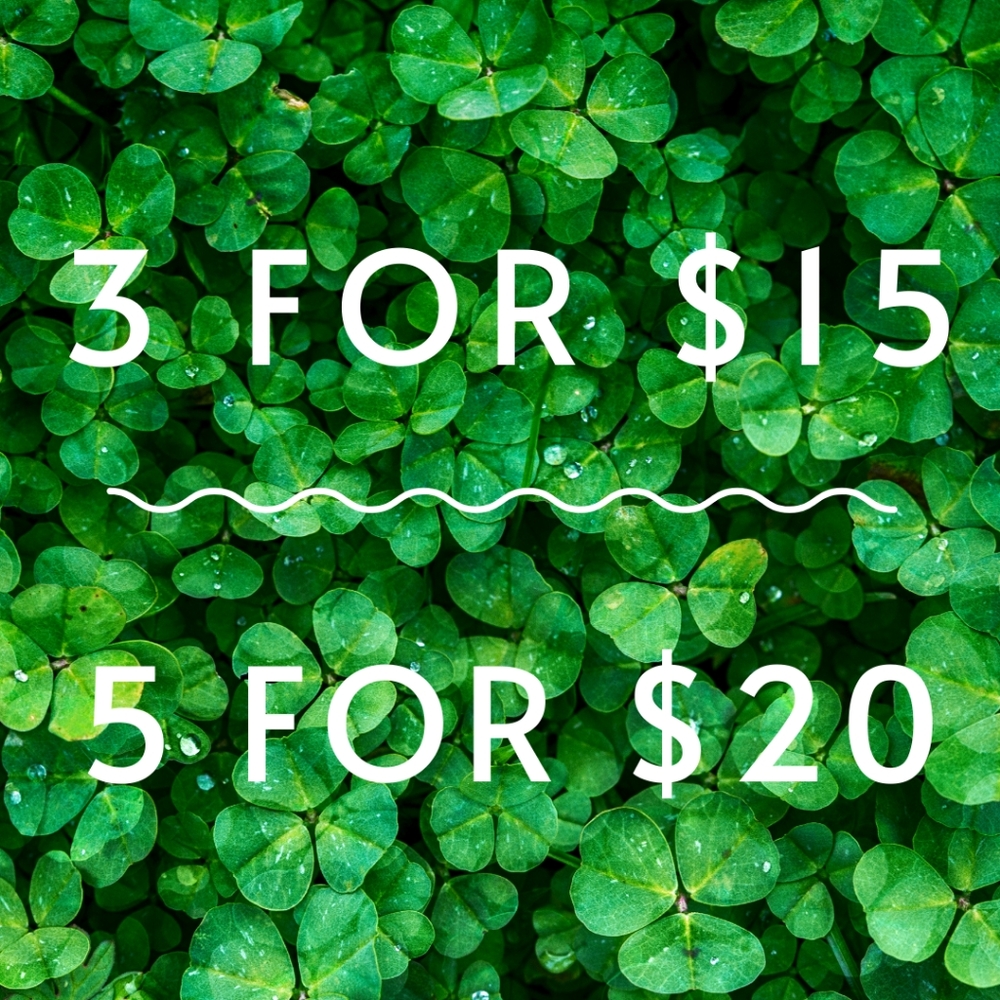 Anything with 🍀! Read this for details